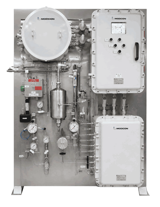 Analisador MOD-4100S para medição do teor de sal no petróleo